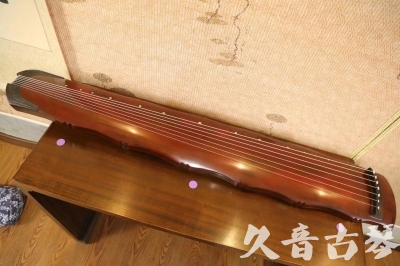 广西●久音古琴  ●典藏系列 20230807 [红洒金竹节]
