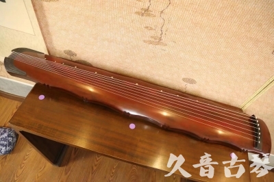 广西●久音古琴  ●典藏系列 20231214 [红洒金竹节]