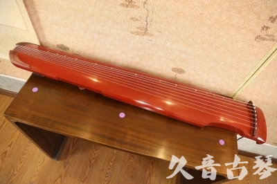 广西●久音古琴  ●典藏系列 20240104[红洒金仲尼式]